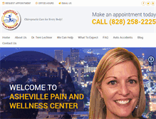 Tablet Screenshot of necknbackpain.com